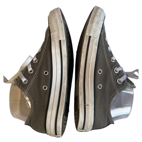 Converse CT All Star 1J794 Men‎ 4  Women 6.0 Gray Charcoal Low Top Shoes Unisex - Picture 4 of 10